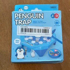 Interactive Penguin Ice Pounding Table Game